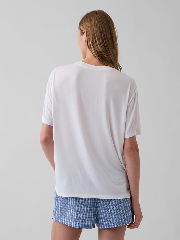 SoftMade Modal Oversized PJ T-Shirt