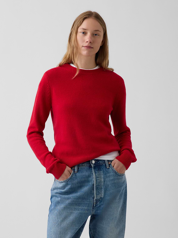 CashSoft Crew Sweater