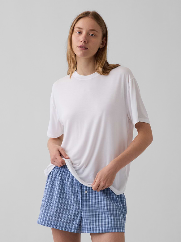 SoftMade Modal Oversized PJ T-Shirt