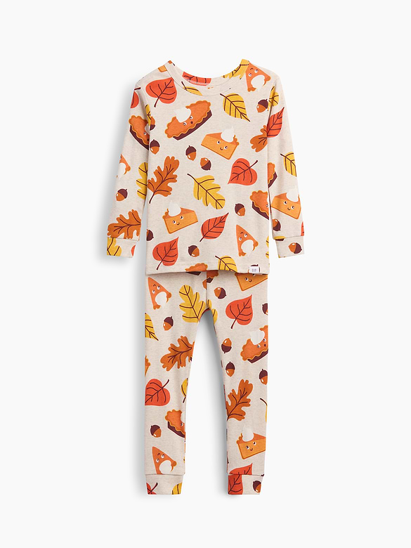 Baby & Toddler Organic Brushed Cotton Autumn PJ Set