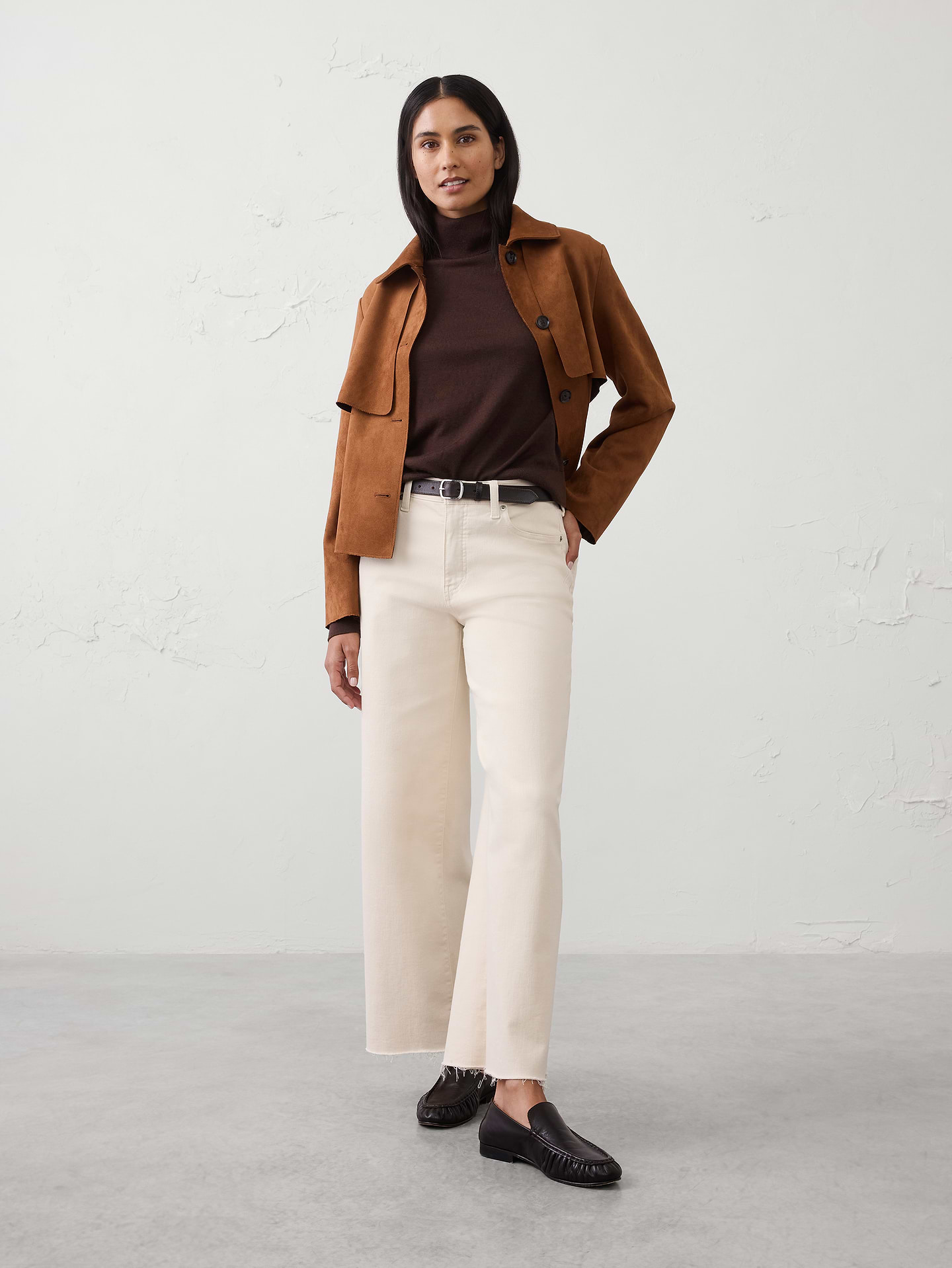 Image 3 of 4, Merino Wool Turtleneck Sweater