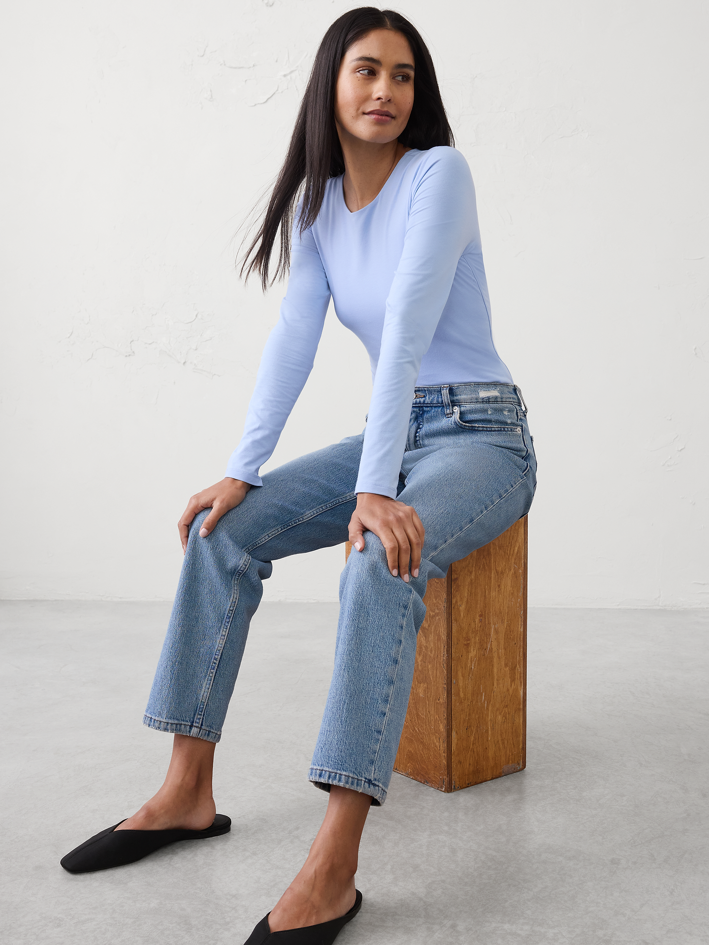 Image number 1 showing, Soft Stretch T-Shirt
