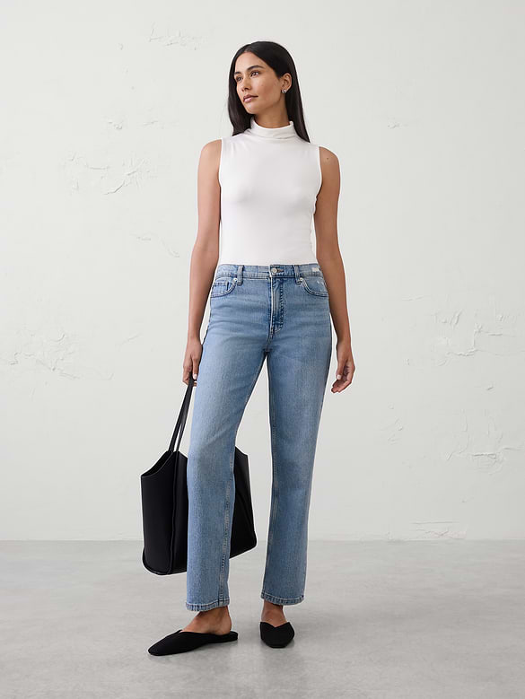 Soft Luxe Turtle-Neck Top