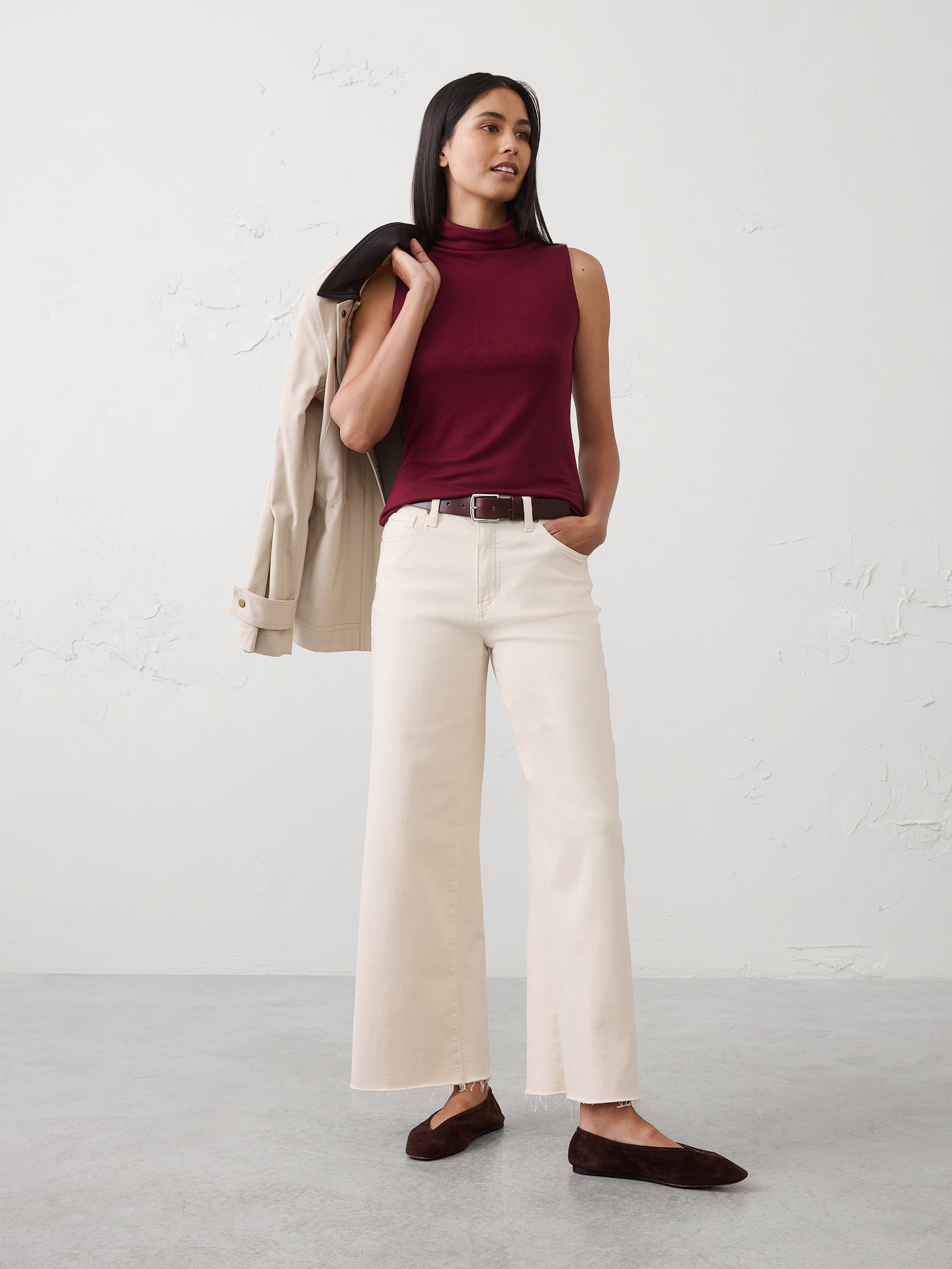 Image number 1 showing, Soft Luxe Turtle-Neck Top