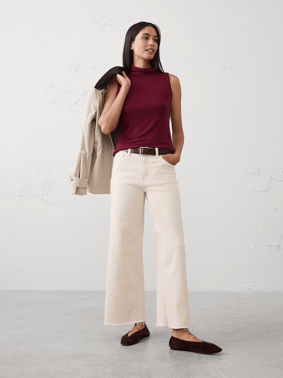 Soft Luxe Turtle-Neck Top