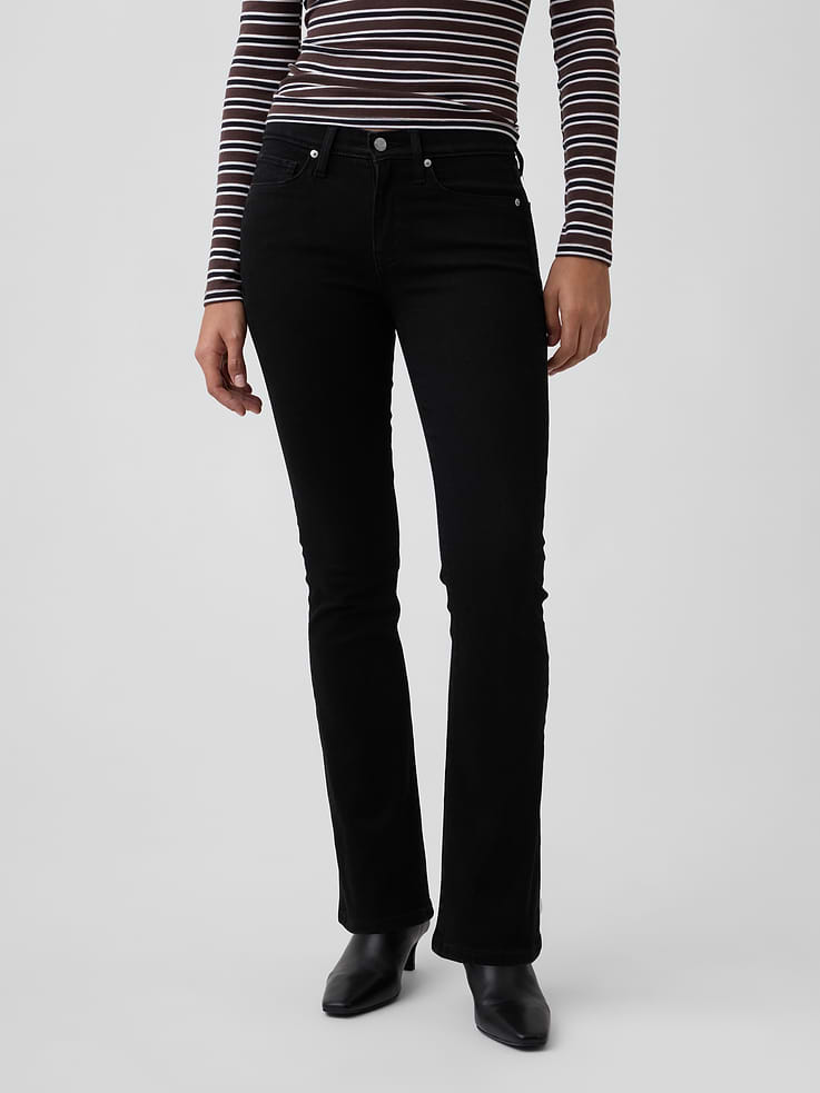 Image number 2 showing, Mid Rise Universal Baby Boot Jeans