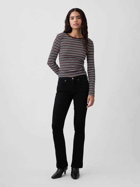 Mid Rise Universal Baby Boot Jeans