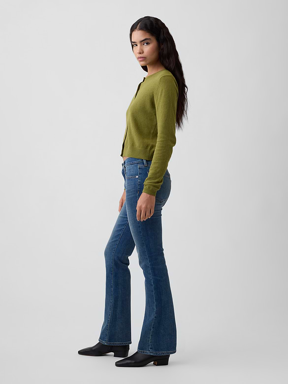 Mid Rise Boot Jeans