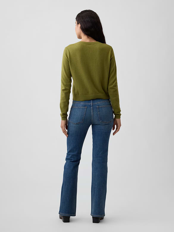 Mid Rise Boot Jeans