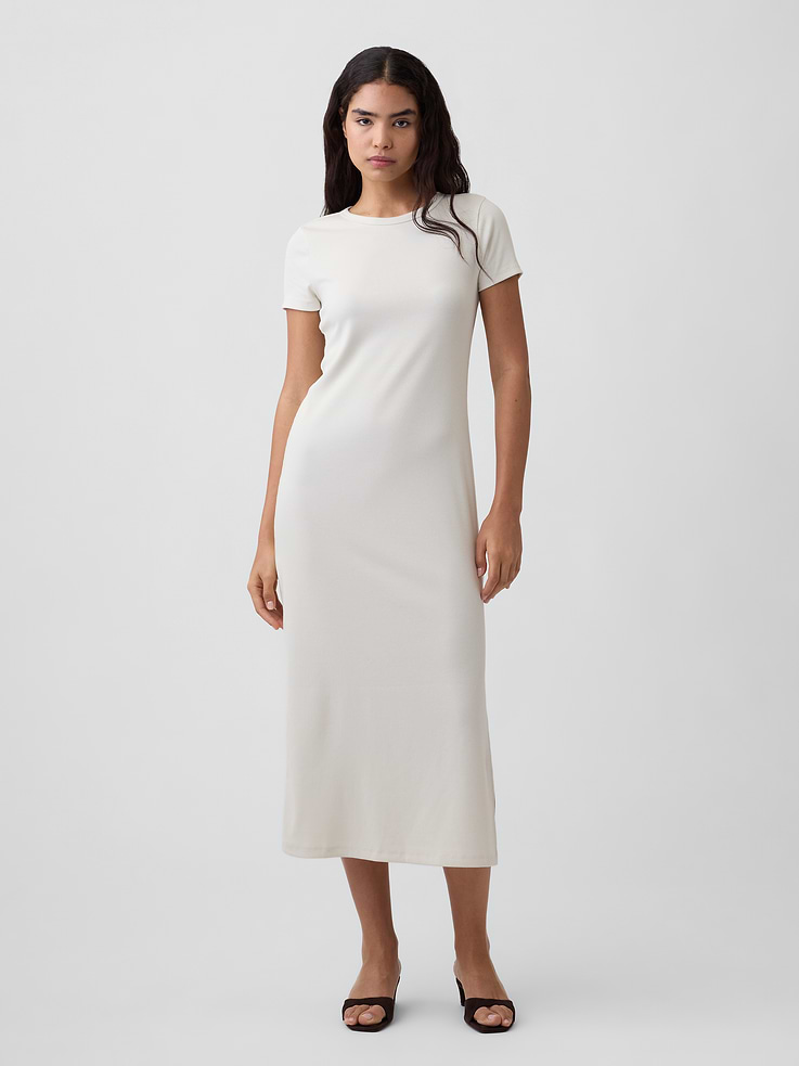 Image number 1 showing, Modern Ribbed Maxi Dress