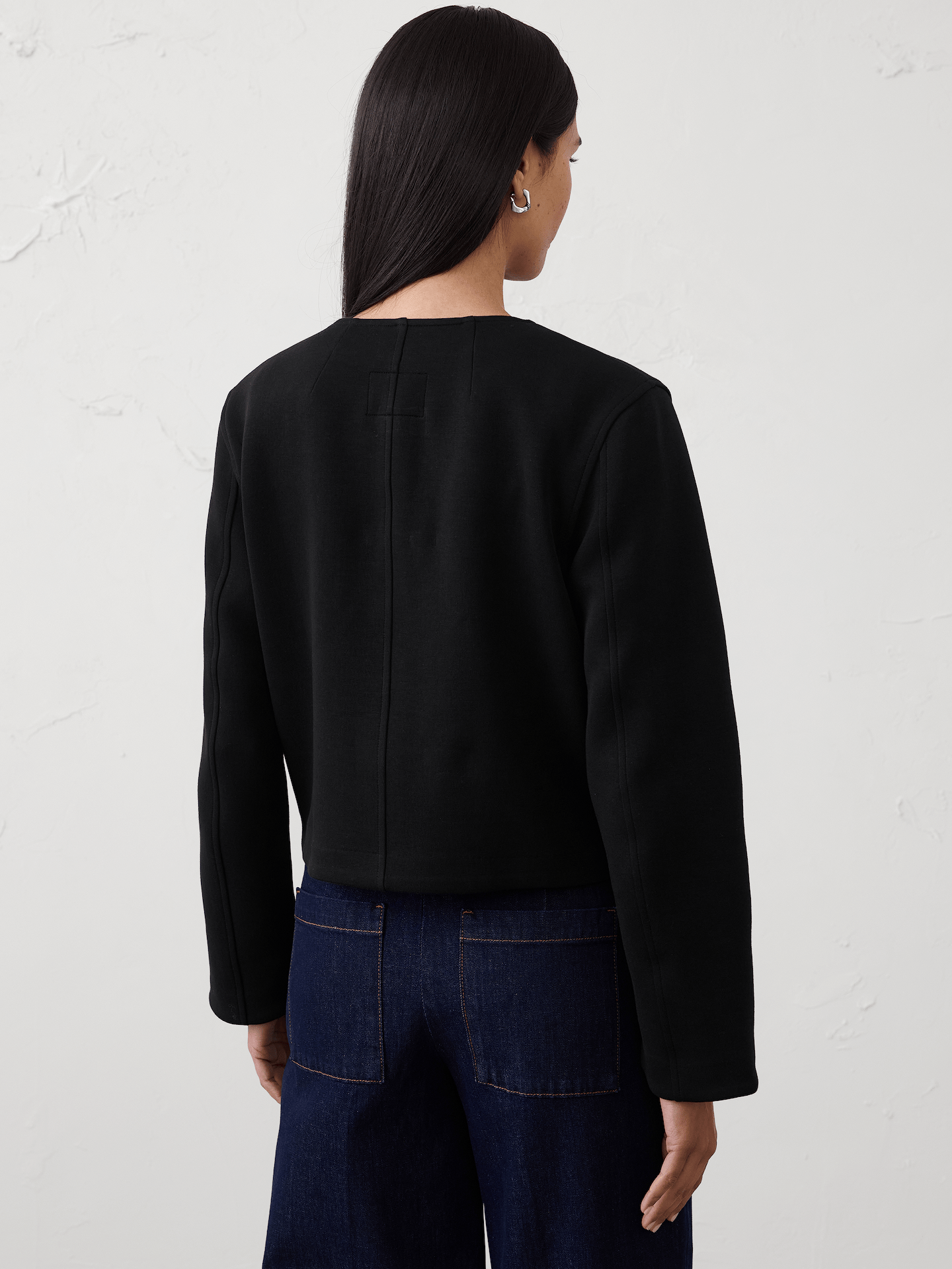 Image number 2 showing, Weekender Cropped Cocoon Jacket