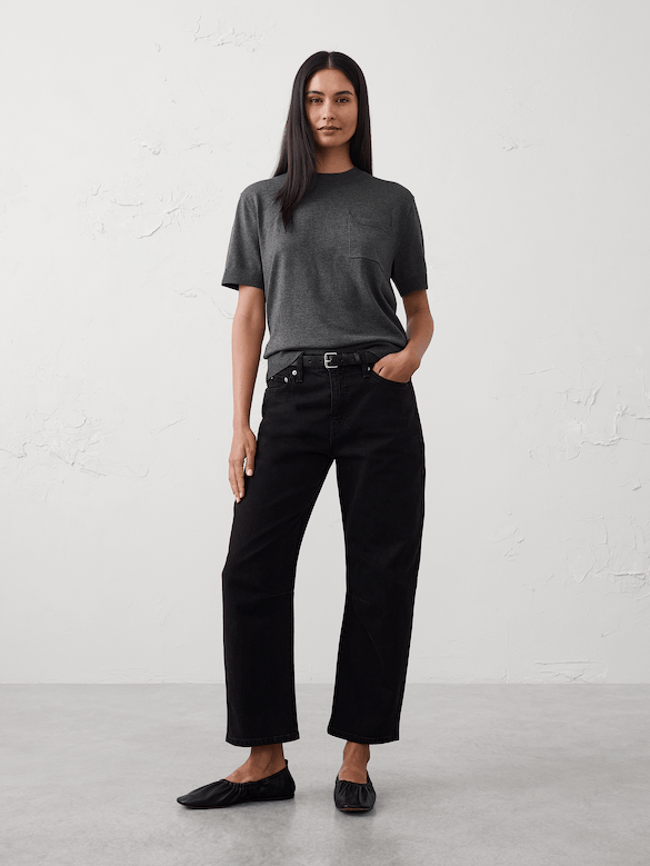 Forever Pocket Sweater T-Shirt