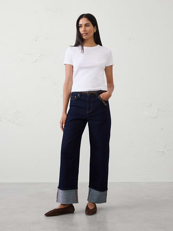 Straight High-Rise Jean