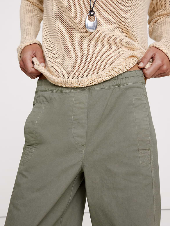 Mid-Rise Relaxed Painter Pull-On Pant