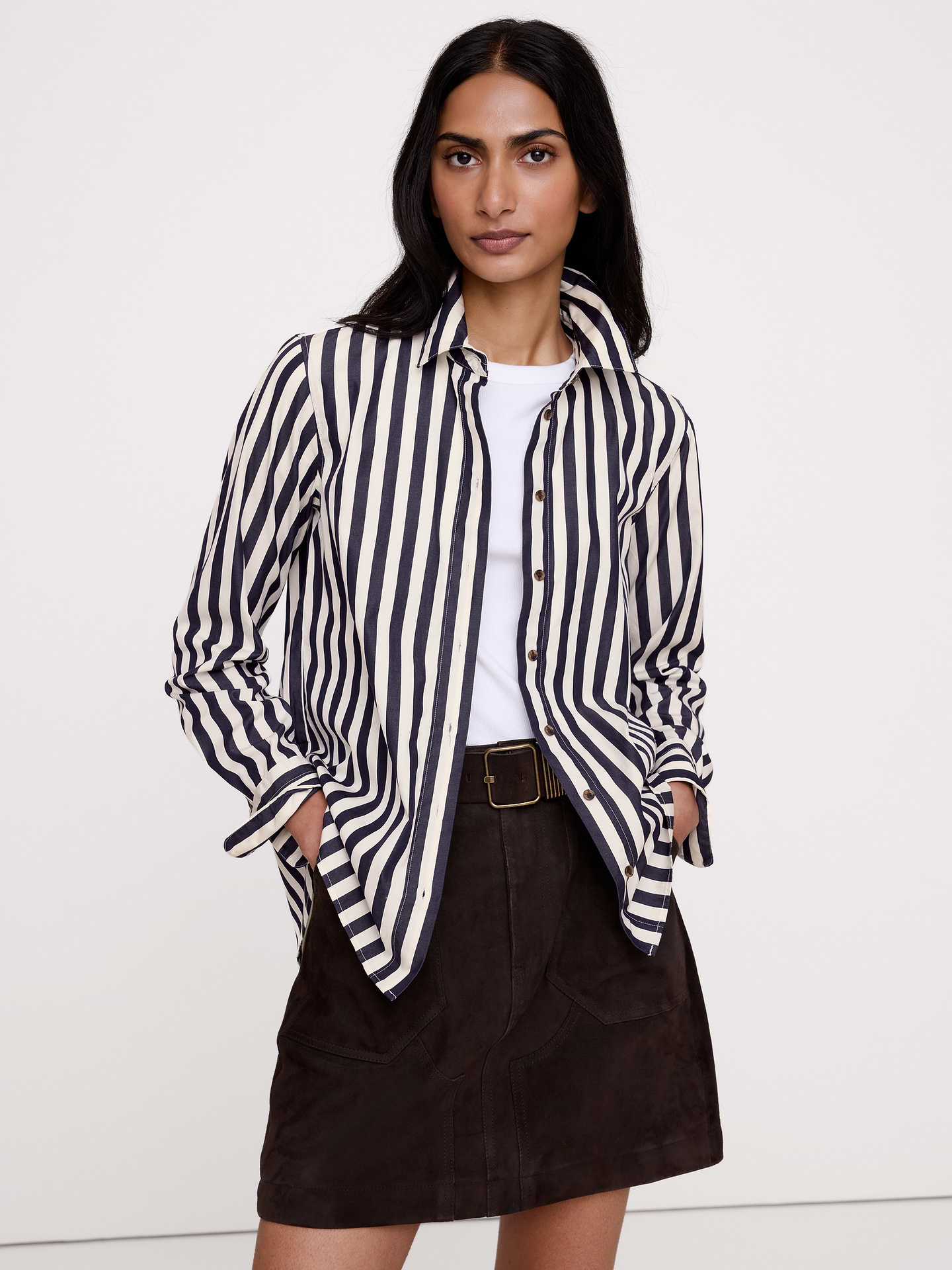 Image number 1 showing, The Everyday Shirt in Cotton Poplin