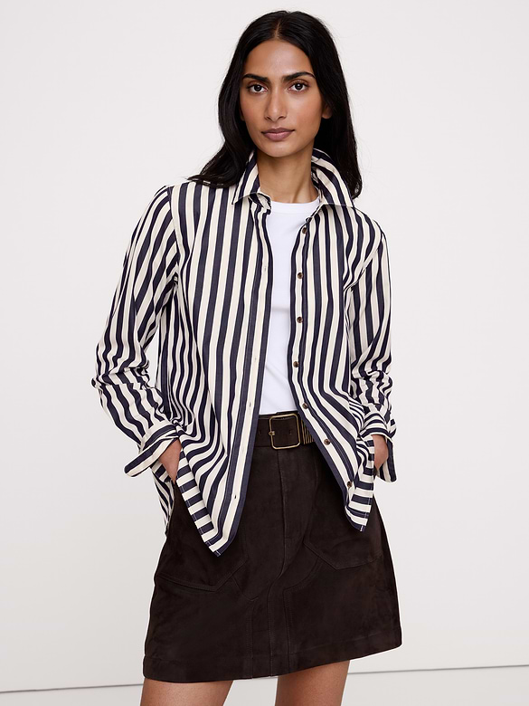 The Everyday Shirt in Cotton Poplin