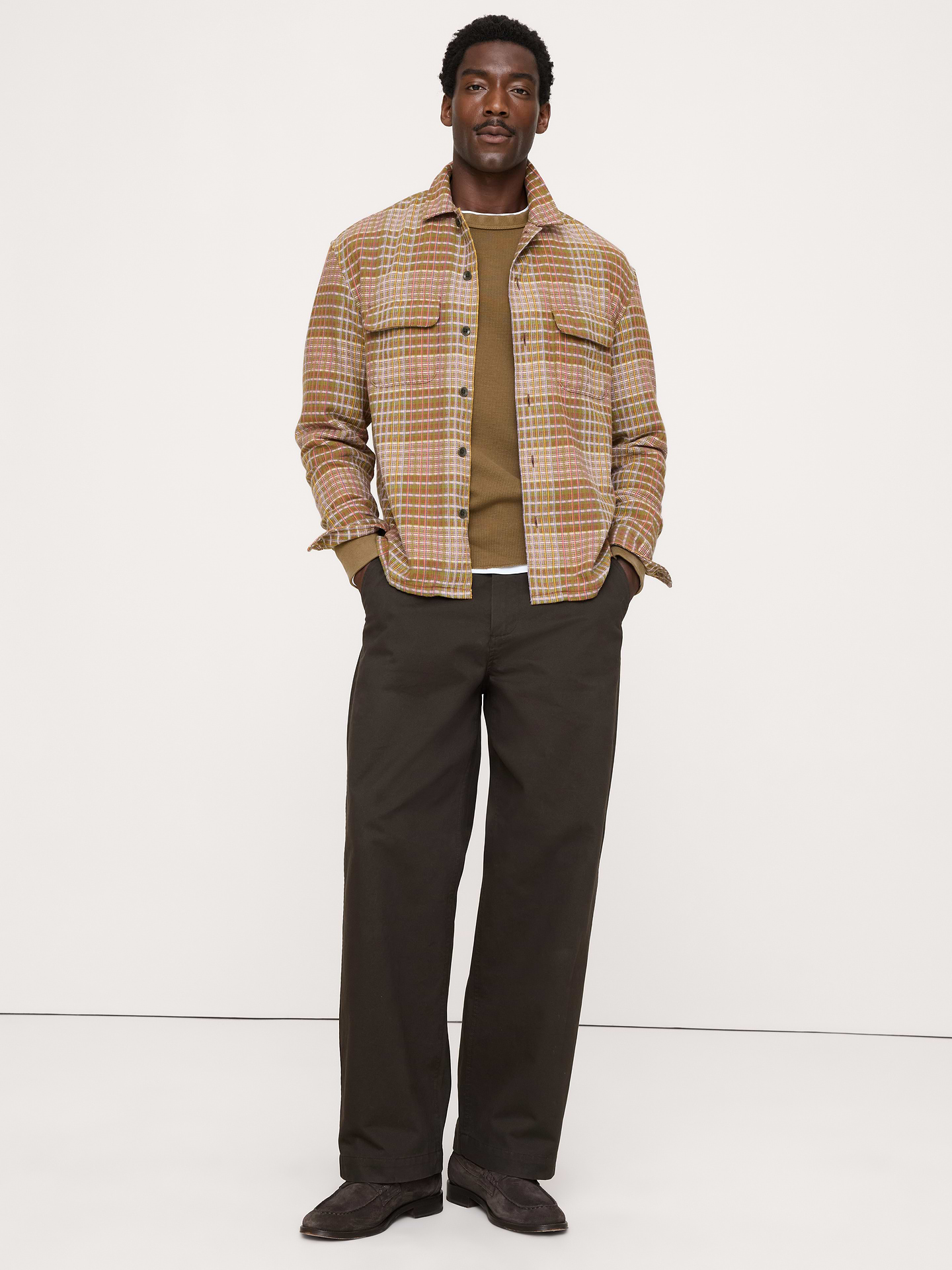 Image number 1 showing, Relaxed-Fit Flannel Resort Shirt