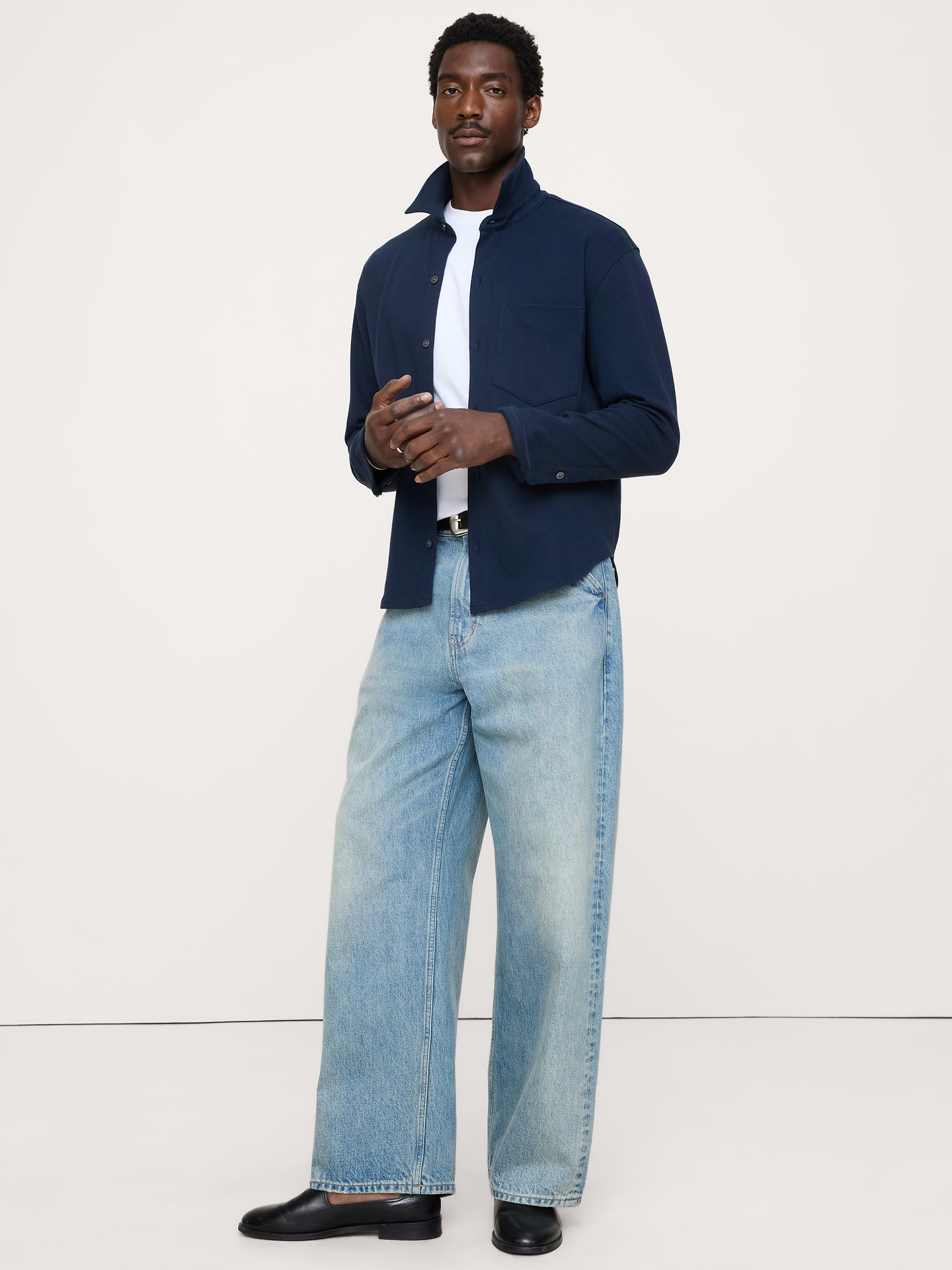L'image numéro 1 présente Chemise au toucher luxueux