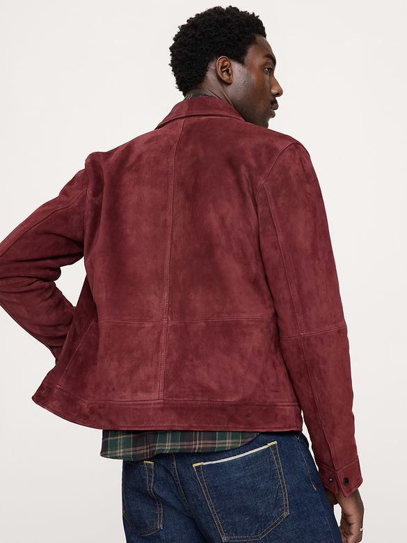 Suede Trucker Jacket