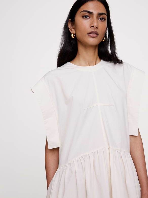 Cotton Poplin Maxi Dress