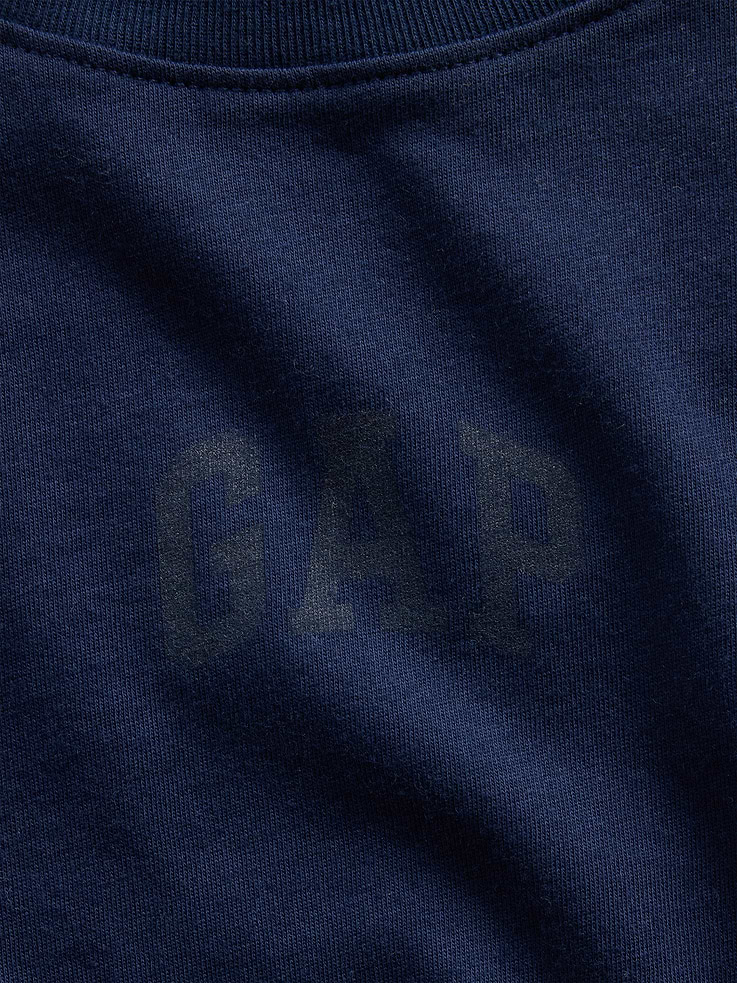 Image 4 of 5, Organic Cotton VintageSoft Oversized Logo T-Shirt