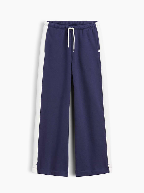 Pantalon ballon en coton ouaté VintageDoux de style universitaire pour Enfant