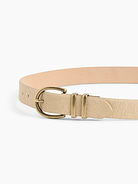 Image number 3 showing, Calf Hair Belt