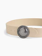 Image number 3 showing, Suede Western Belt