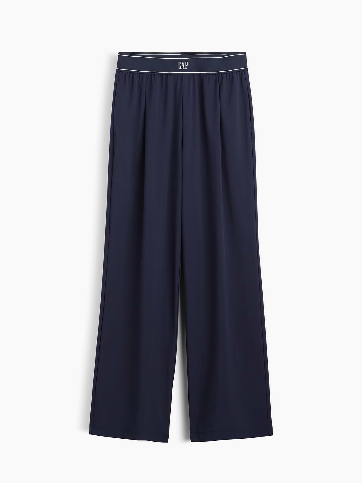 L'image numéro 7 présente Pantalon confort à plis à logo GapFit