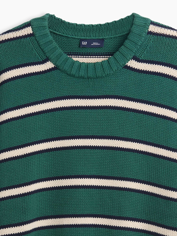 Image number 4 showing, 100% Cotton Oversized Sweater