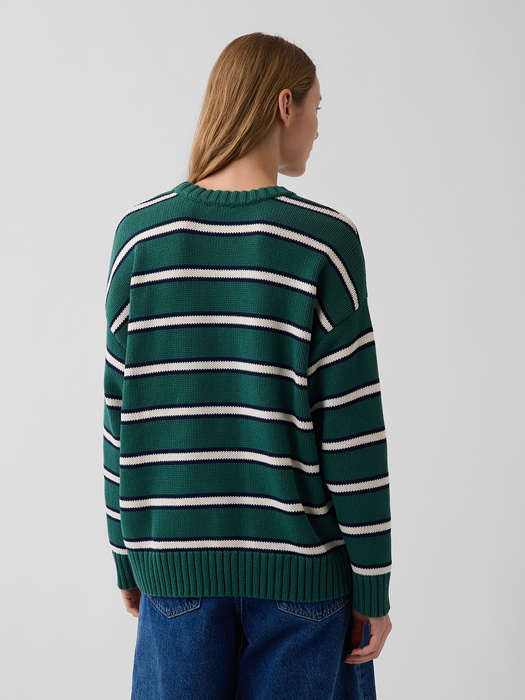 Image number 3 showing, 100% Cotton Oversized Sweater