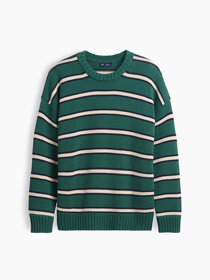 Image number 5 showing, 100% Cotton Oversized Sweater