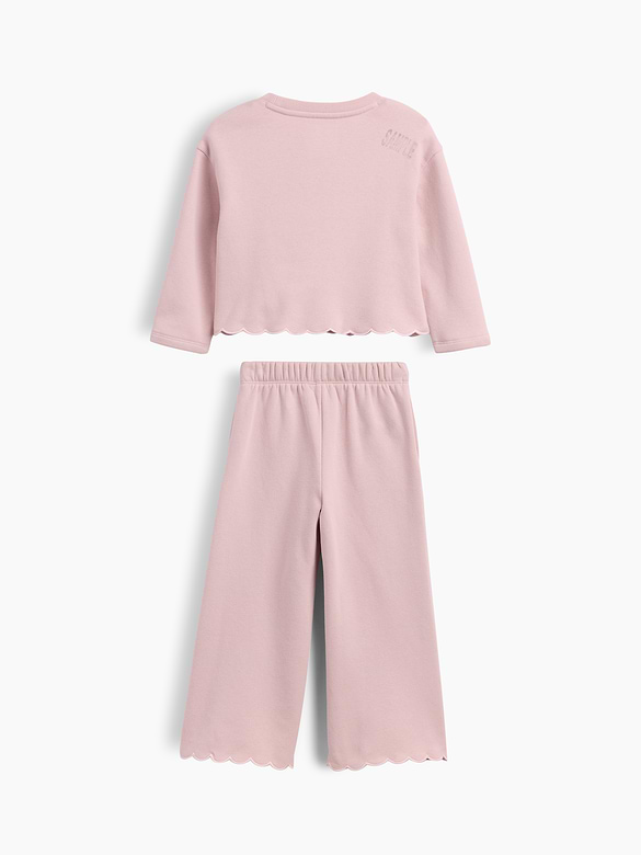 Baby & Toddler VintageSoft Scalloped Sweat Set