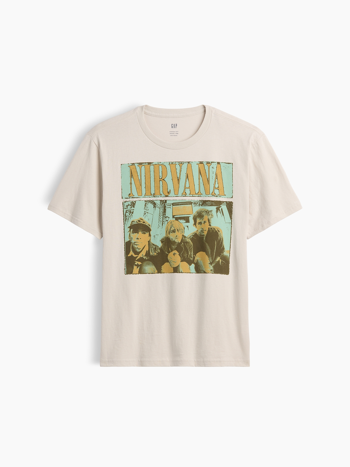 Nirvana Everyday Soft Relaxed Graphic T-Shirt | Gap Factory