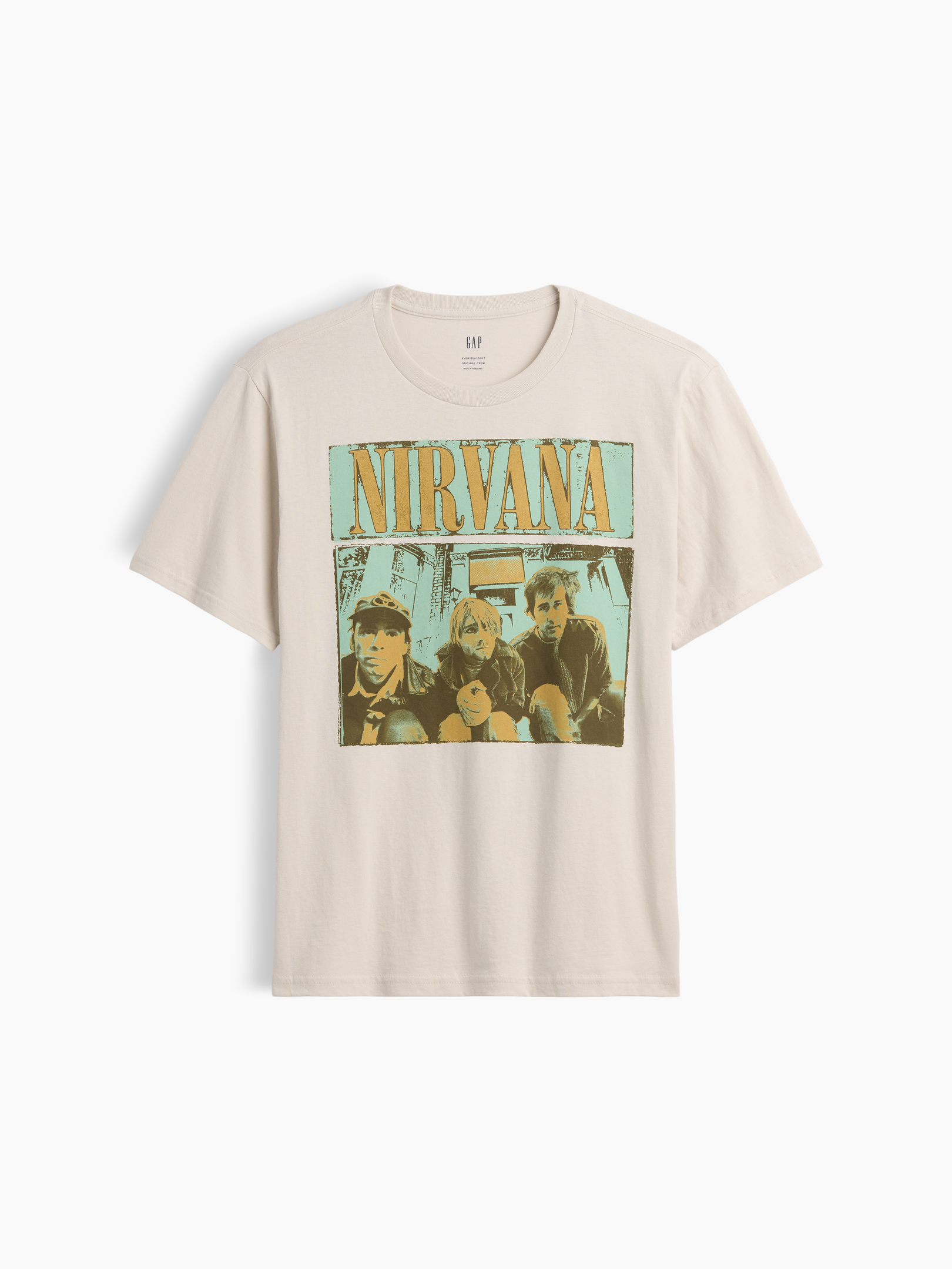 Nirvana Everyday Soft Relaxed Graphic T-Shirt | Gap Factory