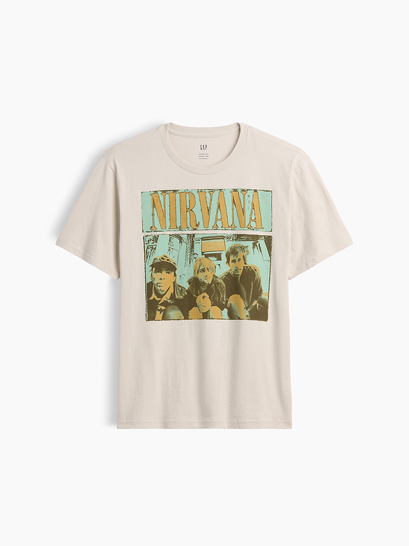 Nirvana Everyday Soft Relaxed Graphic T-Shirt