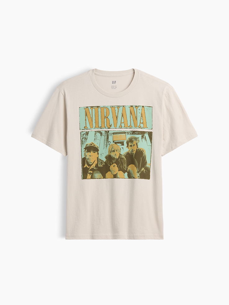Image number 5 showing, Nirvana Everyday Soft Relaxed Graphic T-Shirt