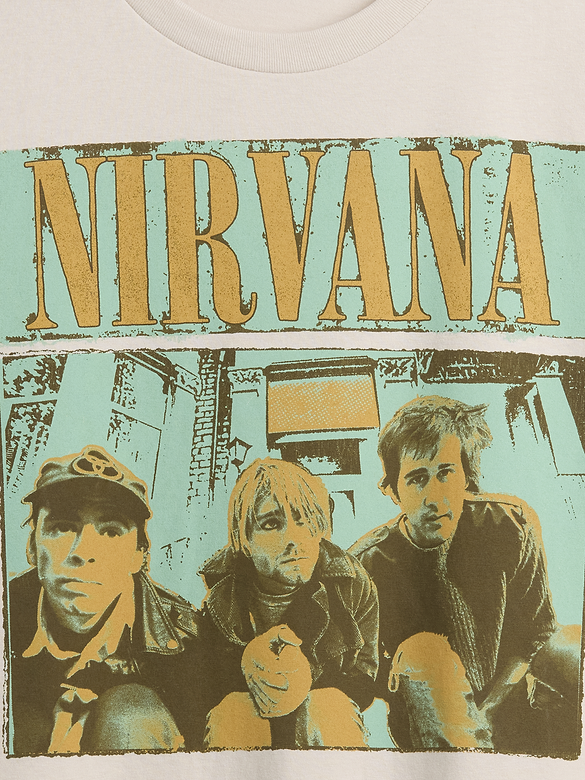Nirvana Everyday Soft Relaxed Graphic T-Shirt