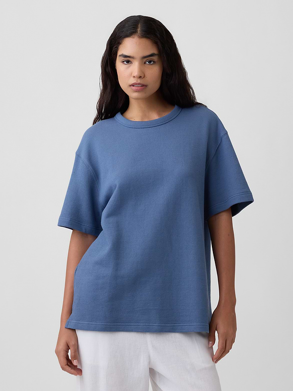 Adult Relaxed French Terry T-Shirt