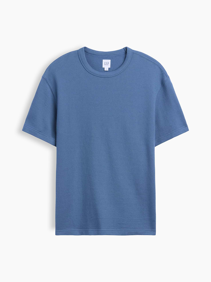 Image number 6 showing, Adult Relaxed French Terry T-Shirt