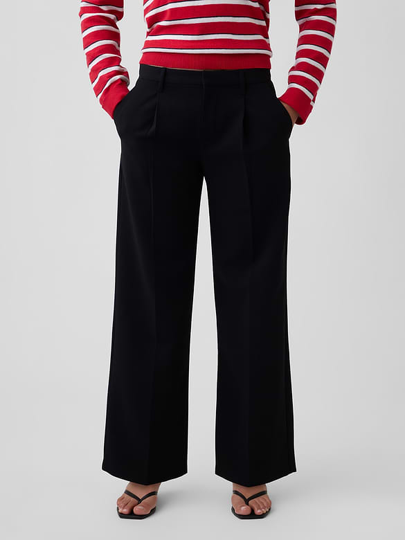 100% Recycled Easy Crepe Trousers