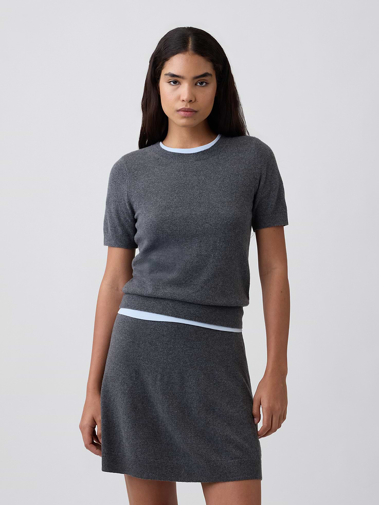 Image number 1 showing, CashSoft Crewneck Sweater
