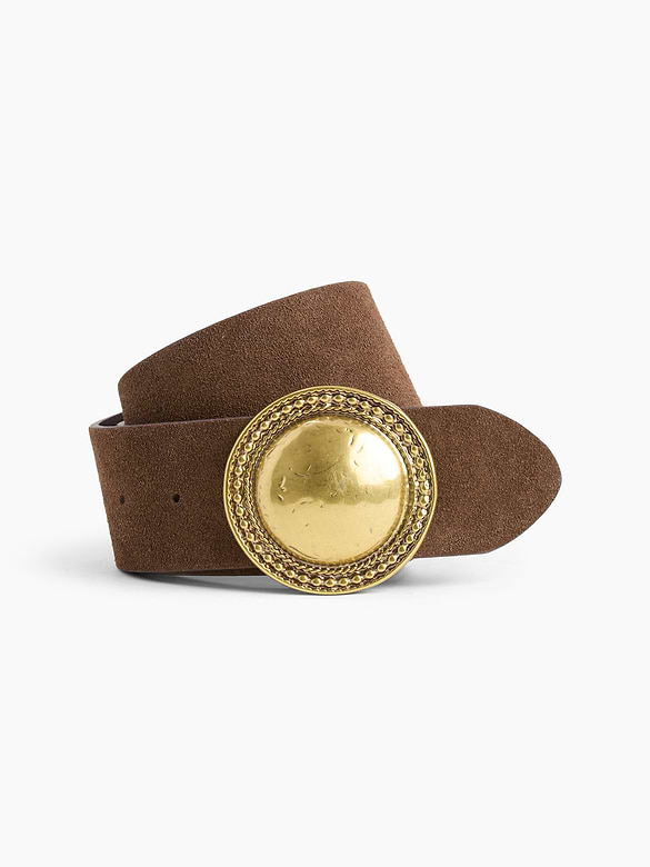 Suede Western Belt
