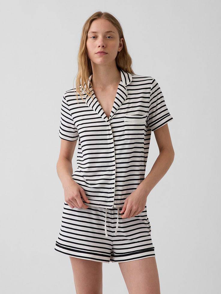 Image number 1 showing, SoftMade Modal PJ Top