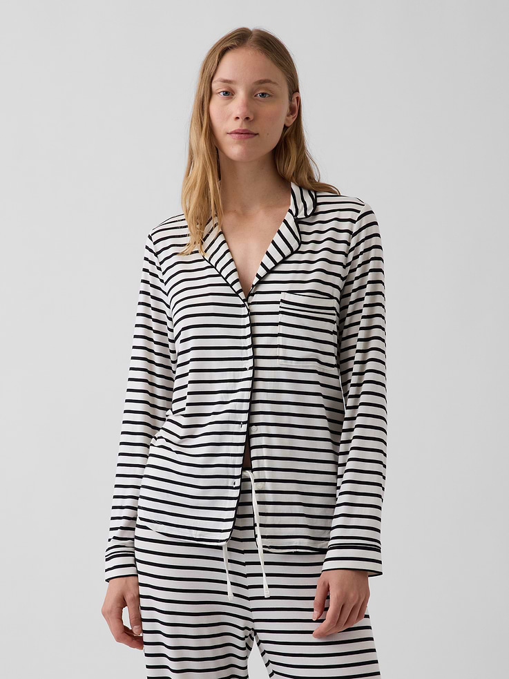 Image number 1 showing, SoftMade Modal PJ Top