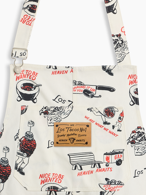 Adult Los Tacos No. 1 Canvas Apron