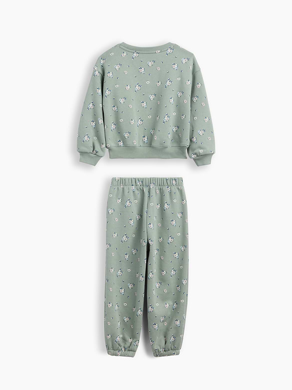 Baby & Toddler VintageSoft Floral Sweat Set