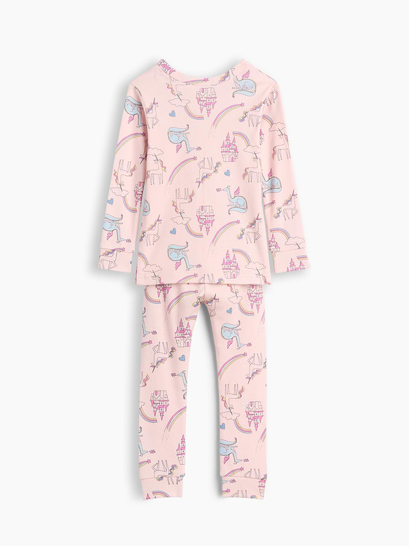 Baby & Toddler Organic Brushed Cotton Unicorn PJ Set