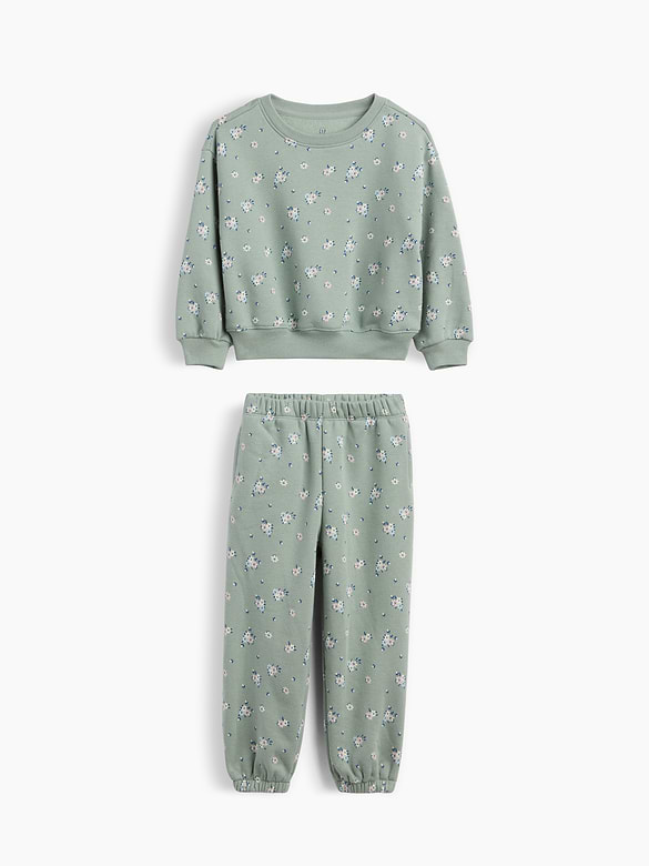 Baby & Toddler VintageSoft Floral Sweat Set