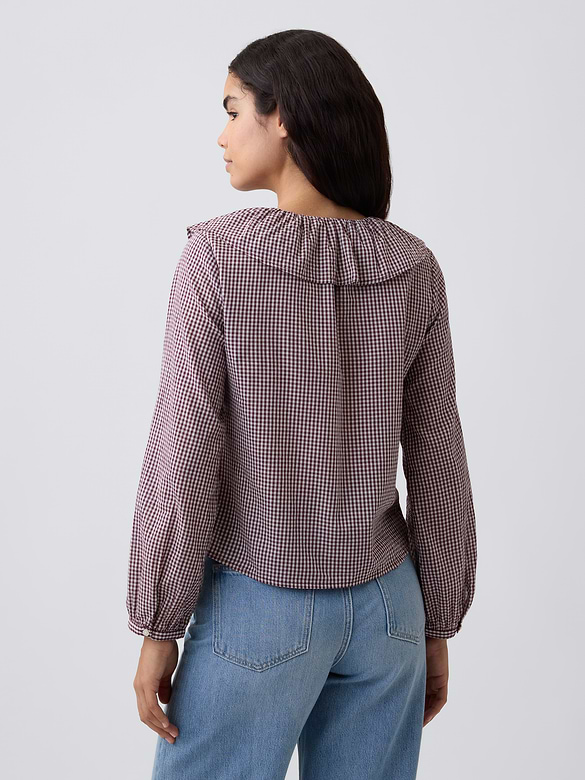 Relaxed Ruffle Top